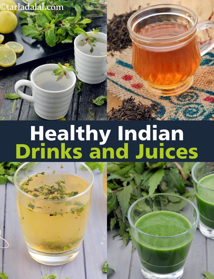 Healthy Indian Drinks and Juices