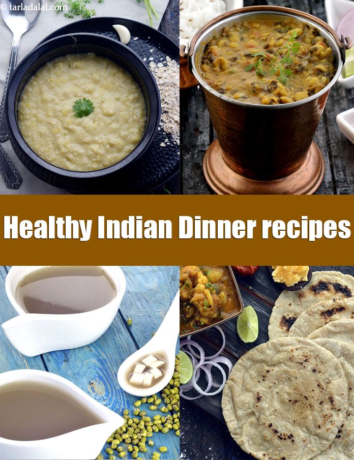 Healthy Indian Dinner