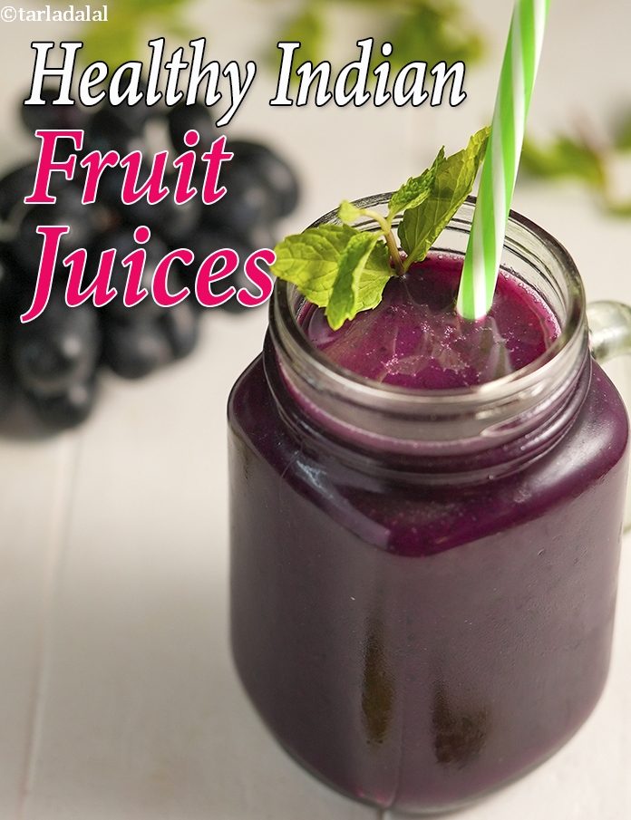 Healthy Indian Fruit Juices
