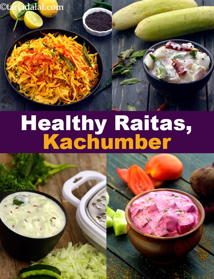 Healthy Raitas / Kachumber