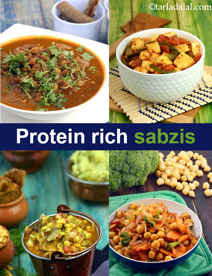 High Protein Sabzis
