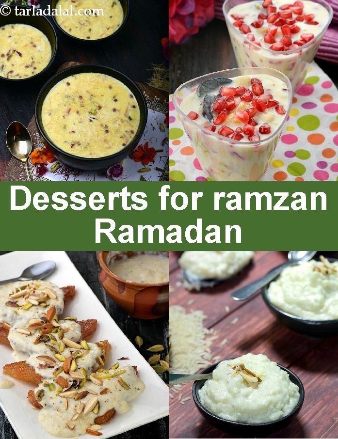 Iftar Sweets, Desserts for Ramadan