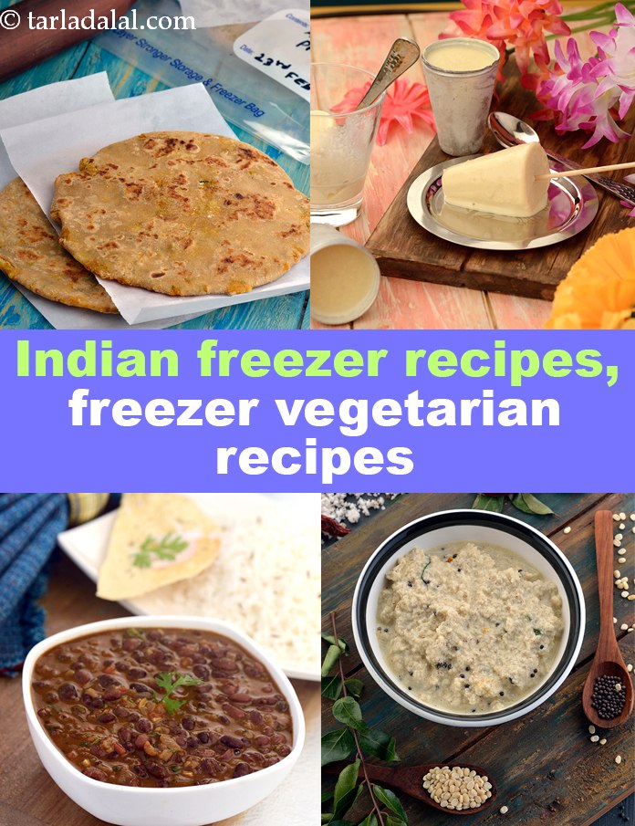 Indian Freezer recipes, meals