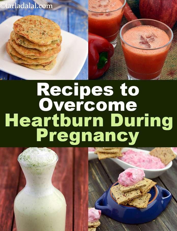 Pregnancy Recipes to overcome heartburn