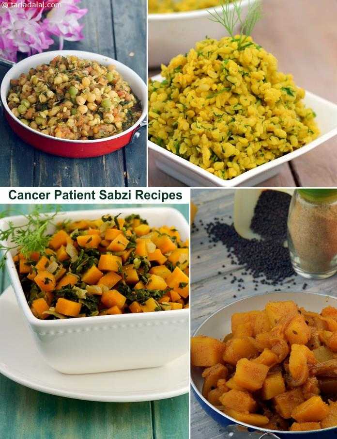 Indian Sabzis recipes for Cancer