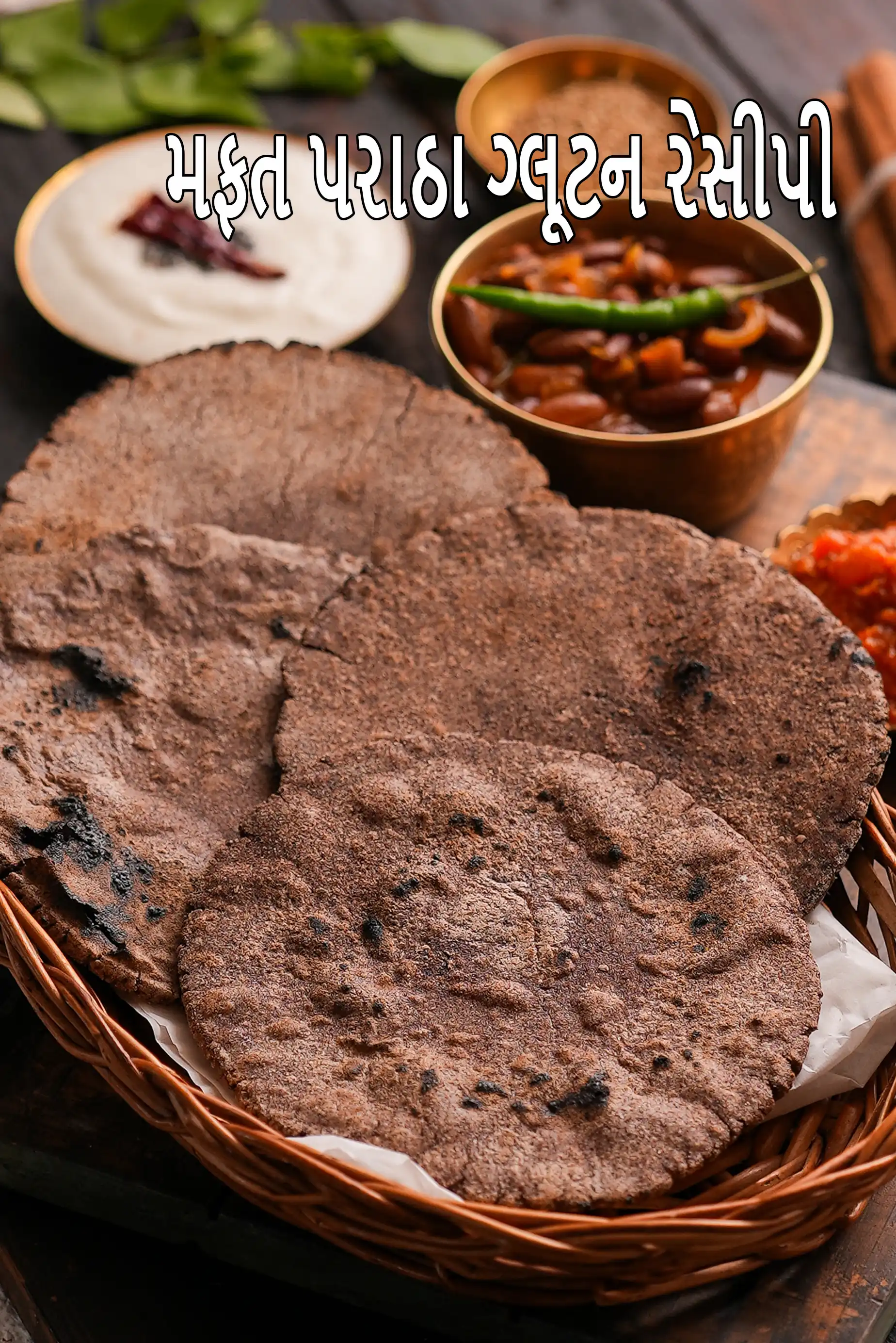 different kinds of gluten free parathas