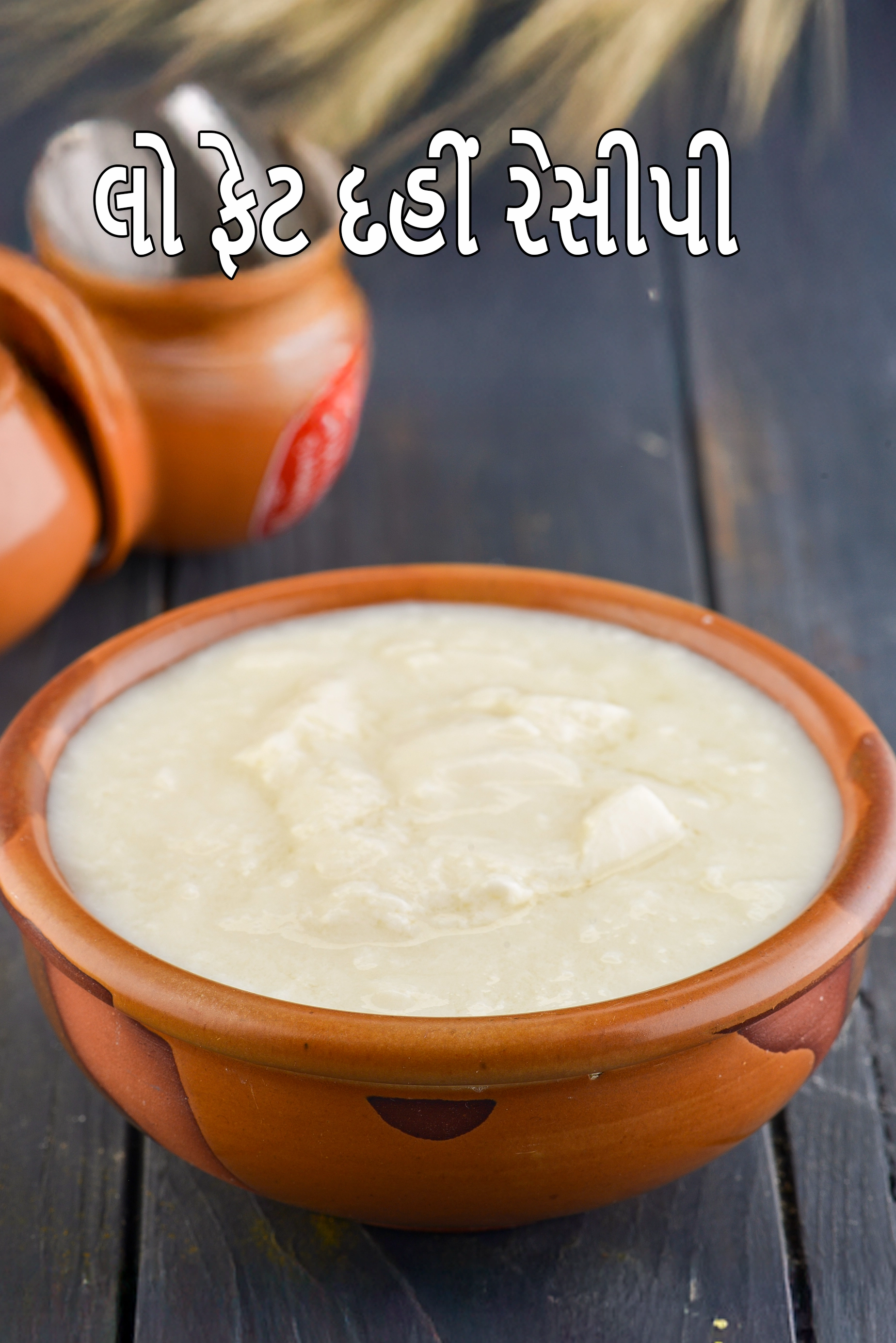 લો ફેટ દહીં રેસીપી | સ્વસ્થ ઓછી ચરબીવાળા દહીં | ઓછી ચરબીવાળા દહીં | ભારતીય ઓછી ચરબીવાળા દહીં |