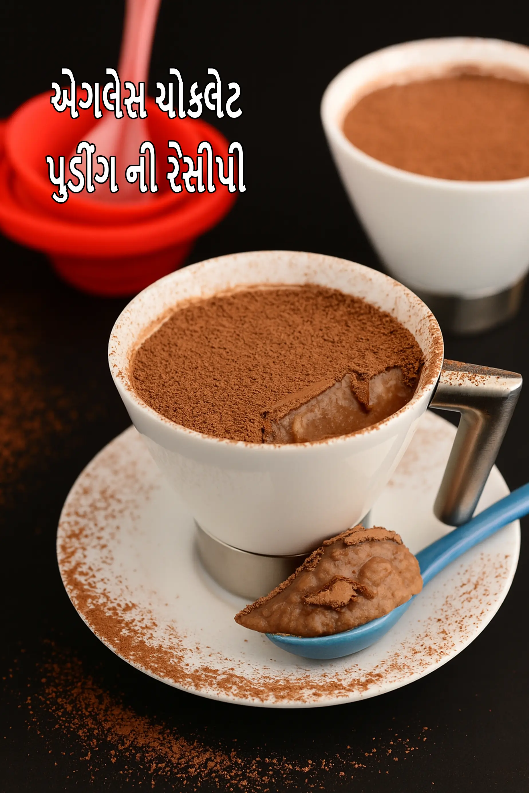એગલેસ ચોકલેટ પુડીંગ ની રેસીપી