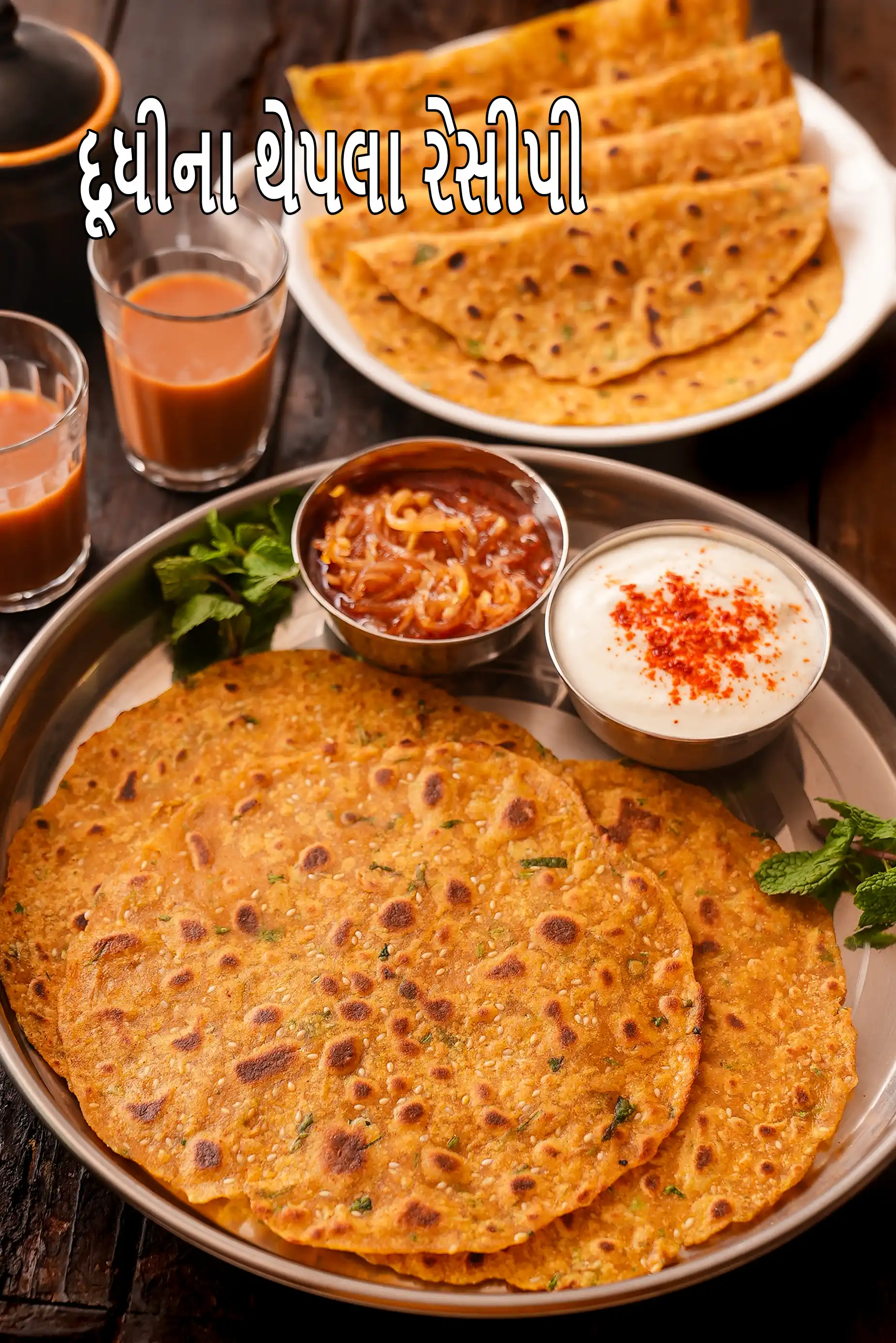 દૂધીના થેપલા રેસીપી | ગુજરાતી દૂધી ના થેપલા | હેલ્ધી લૌકી થેપલા |