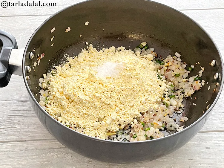 Step 12 – <p>સ્વાદ પ્રમાણે મીઠું ઉમેરો.</p>