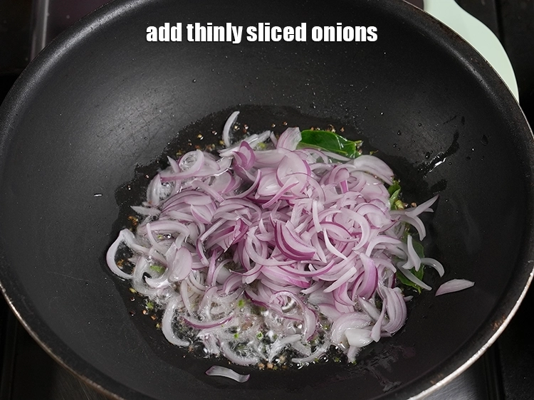 Step 8 – <p style="margin-left:0px;">1/2 કપ <a href="/glossary-onions-pyaz-pyaaz-kanda-gujarati-548i#ing_2342"><u>સ્લાઇસ કરેલા કાંદા (sliced onions)</u></a> ઉમેરો. <span style="background-color:rgb(255,255,255);color:rgb(0,0,0);">Add the </span><span style="background-color:rgb(255,255,255);color:rgb(13,13,13);">1/2 …