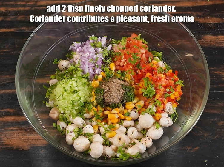 Step 15 – <p><span style="background-color:rgb(255,255,255);color:rgb(0,0,0);">૨ ચમચી બારીક સમારેલી કોથમીર ઉમેરો. કોથમીર એક સુખદ, તાજી સુગંધ આપે છે જે …