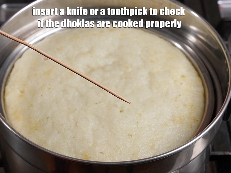 Step 19 – <p>સોજી ઢોકળા | ઇન્સ્ટન્ટ રવા ઢોકળા | આથો ન આવે તેવા રવા ઢોકળા | સંપૂર્ણ …