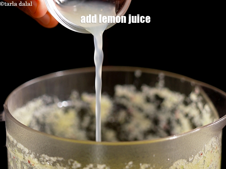 Step 6 – <p>½ ટેબલસ્પૂન લીંબુનો રસ ઉમેરો. જ્યારે સફરજન અને કાકડી બંનેમાં હળવો અને તાજગીભર્યો સ્વાદ હોય …