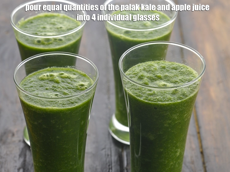 Step 17 – <p>પાલક કેલ અને સફરજનના રસની રેસીપી સમાન માત્રામાં | સ્વસ્થ પાલક કેલ સફરજનનો રસ | …