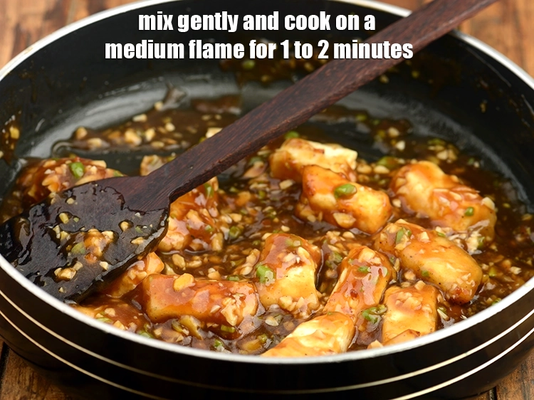 Step 21 – <p>ધીમે ધીમે મિક્સ કરો અને મધ્યમ તાપ પર 1 થી 2 મિનિટ સુધી ક્યારેક ક્યારેક …