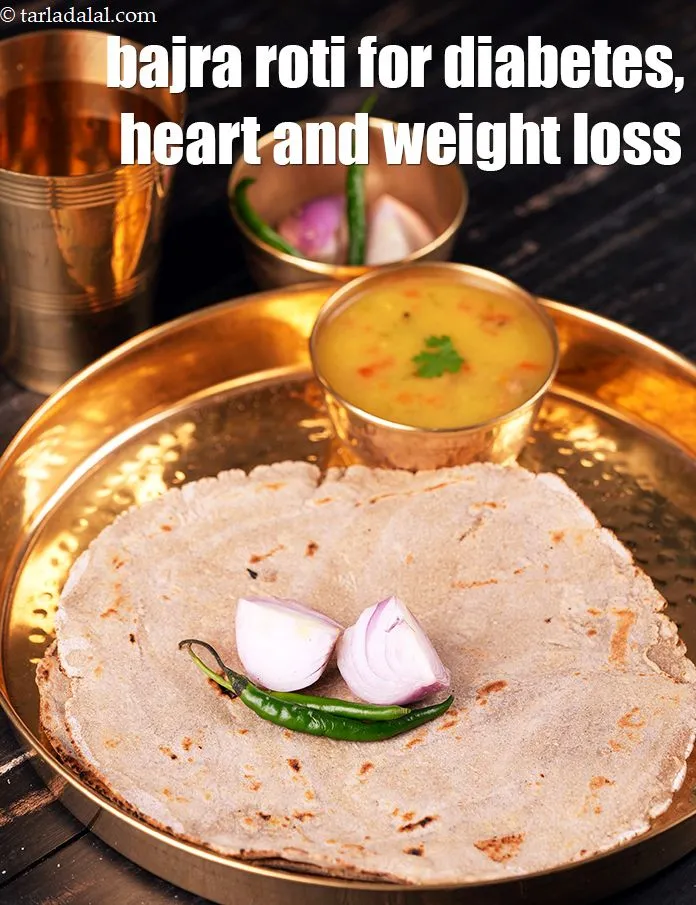 Step 22 – <p>ડાયાબિટીસ, હૃદય અને વજન ઘટાડવા માટે બાજરાની રોટલી. બાજરીનો લોટ ખરાબ <a href="https://www.tarladalal.com/recipes-for-Low-Cholesterol--in-gujarati-language-380">કોલેસ્ટ્રોલ (LDL) ઘટાડે …