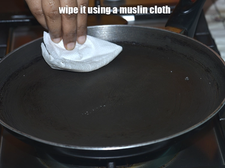 Step 20 – <p>તેને મલમલના કપડાથી લૂછી લો.</p>