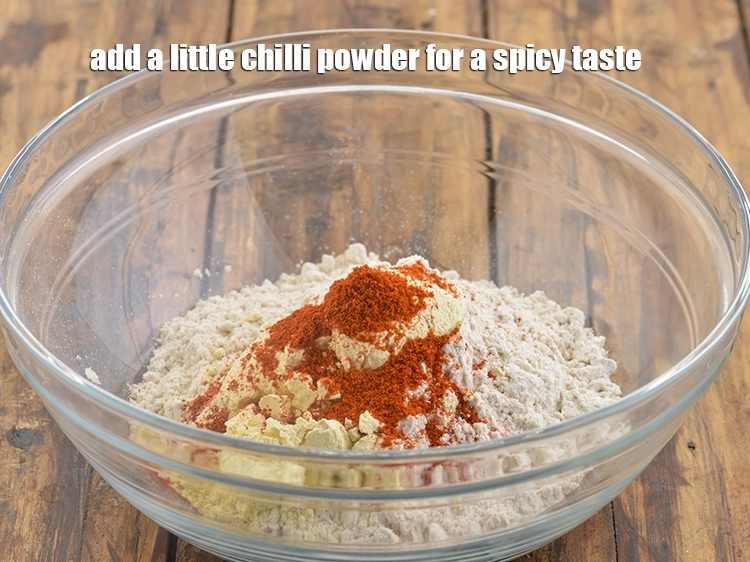 Step 3 – <p>મસાલેદાર સ્વાદ માટે થોડું મરચું પાવડર પણ ઉમેરો.</p>