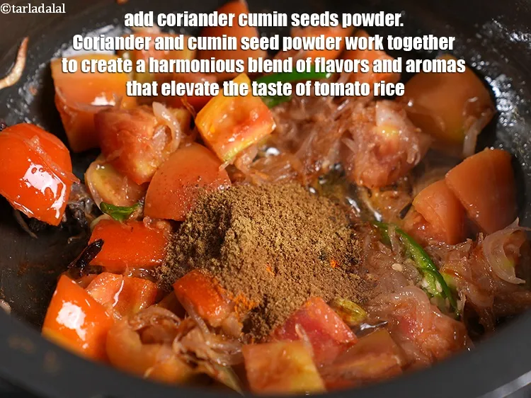 Step 19 – <p><span style="background-color:rgb(255,255,255);color:rgb(0,0,0);">1 ટીસ્પૂન </span><a href="https://www.tarladalal.com/glossary-coriander-cumin-seeds-powder-dhania-jeera-powder-gujarati-375i"><u>ધાણા-જીરું પાવડર (coriander-cumin seeds powder )</u></a> ઉમેરો. ધાણા અને જીરું પાવડર …