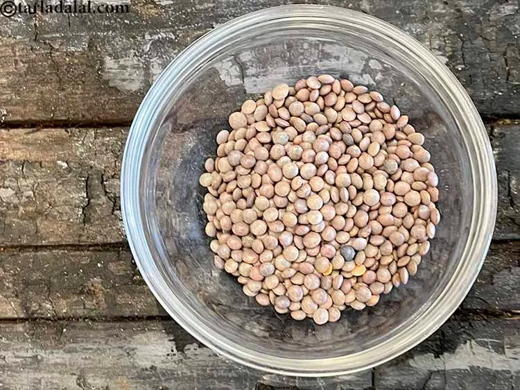 Step 6 – <p>મસૂર દાળ આના જેવી દેખાય છે.</p>