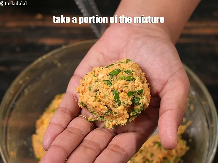 Step 18 – <p>મિશ્રણનો એક ભાગ લો.</p>