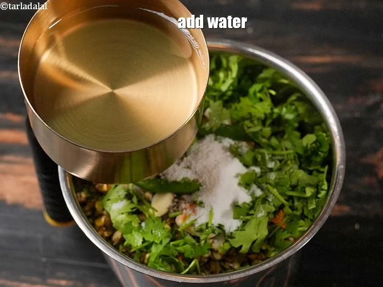 Step 9 – <p>1 કપ પાણી ઉમેરો.</p>