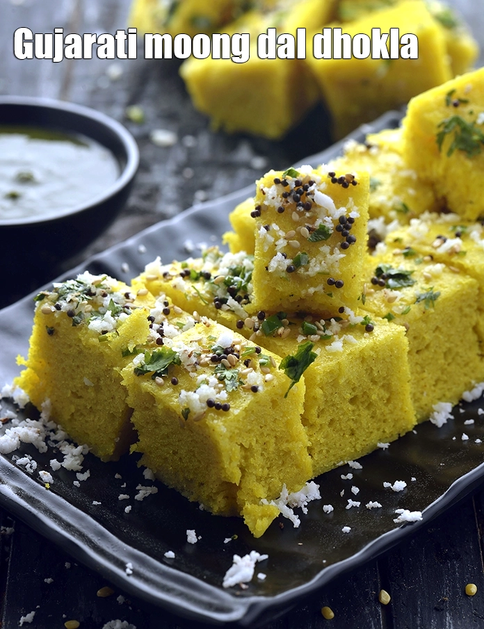 Step 34 – <p>લીલી ચટણી સાથે ગરમાગરમ મગ દાળ ઢોકળાને ઝડપી અને સરળ રીતે પીરસો.</p>