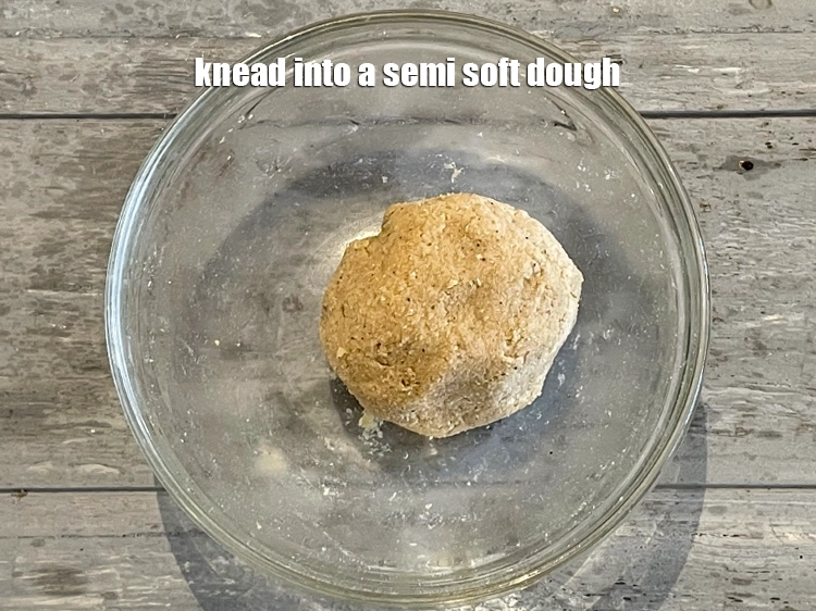Step 15 – <p>અર્ધ નરમ કણક બનાવો.</p>