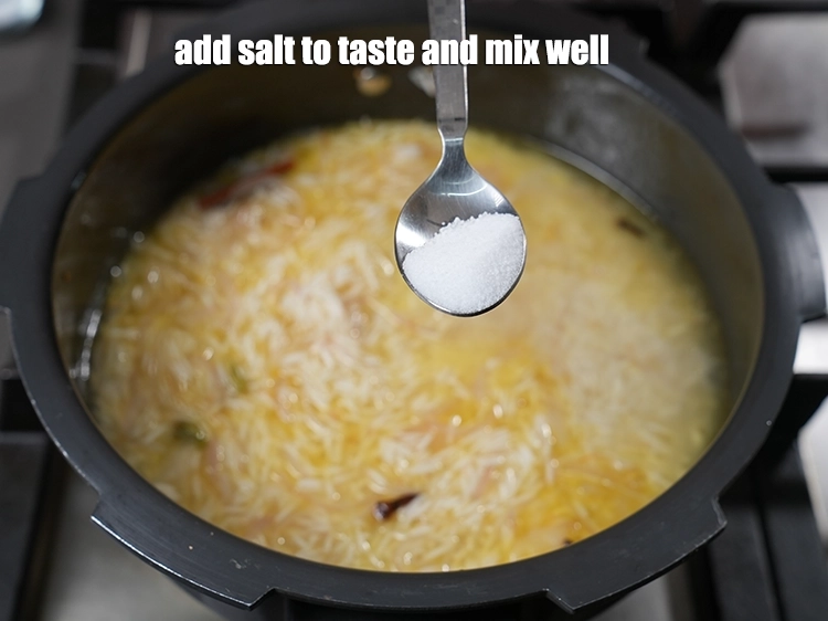 Step 13 – <p>સ્વાદ પ્રમાણે <a href="https://www.tarladalal.com/glossary-salt-namak-table-salt-gujarati-418i"><u>મીઠું (salt)</u></a> ઉમેરો અને સારી રીતે મિક્સ કરો.</p>