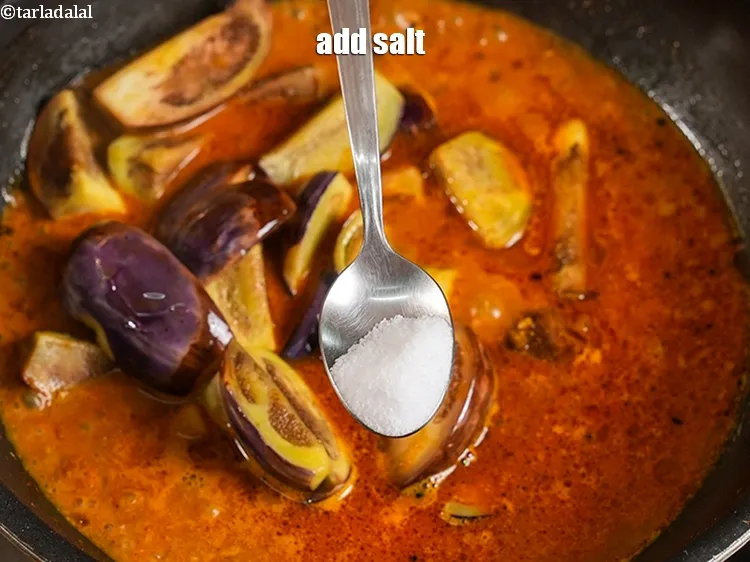 Step 34 – <p>સ્વાદ મુજબ મીઠું ઉમેરો.</p>