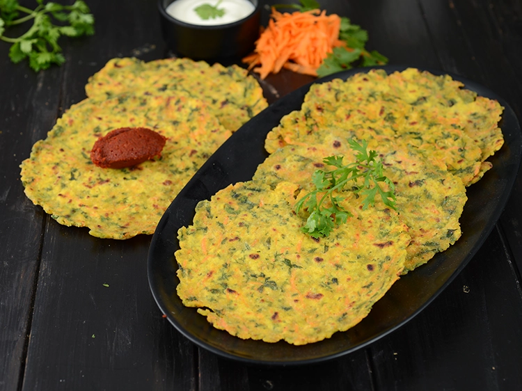 Step 25 – <p>ગ્લુટેન મુક્ત ગાજર કોથમીર પરાઠા | <a href="https://www.tarladalal.com/lahsun-ki-chutney-lehsun-chutney-3902r">લસણની ચટણી</a> સાથે સર્વ કરો.</p>