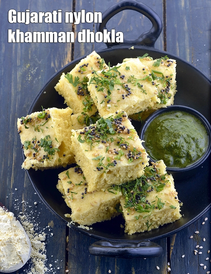 Step 34 – <p>સોફ્ટ અને સ્પોન્જી<strong> નાયલોન ખમ્મન ઢોકળા | ગુજરાતી નાયલોન ખમ્મન ઢોકળા | ઇન્સ્ટન્ટ નાયલોન ખમ્મન …