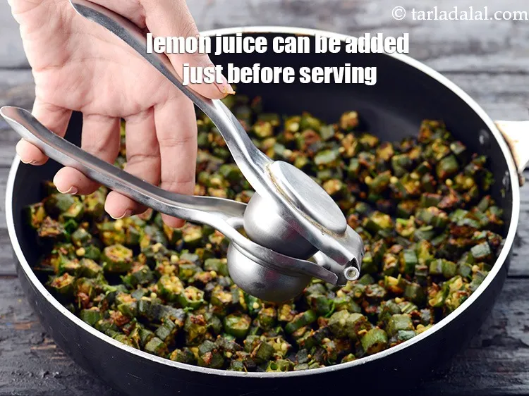 Step 23 – <p>પીરસતા પહેલા 2 ચમચી લીંબુનો રસ ઉમેરી શકાય છે.</p>