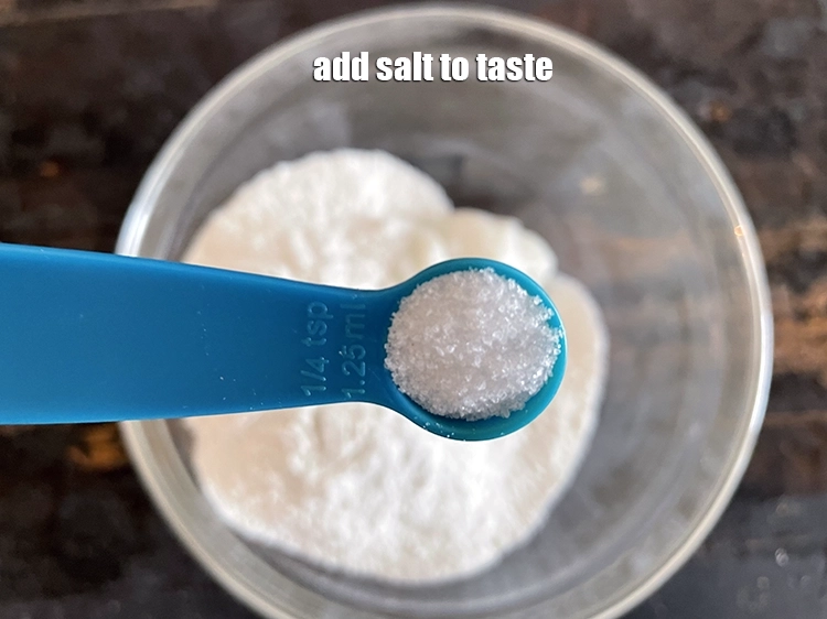 Step 8 – <p>સ્વાદ પ્રમાણે <a href="https://www.tarladalal.com/glossary-salt-namak-table-salt-gujarati-418i"><u>મીઠું (salt)</u></a> ઉમેરો.</p>