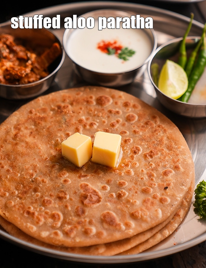 Step 29 – <p>આલુ પરાઠાને તાજા ઘરે બનાવેલા દહીં અથવા લસ્સી અને અથાણા સાથે ગરમાગરમ પીરસો.</p>