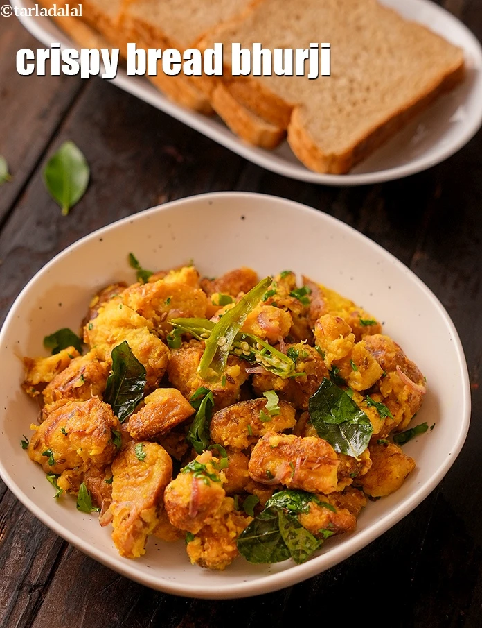 Step 24 – <p><strong>ક્રિસ્પી બ્રેડ ભુર્જી | ટોસ્ટેડ બ્રેડ ભુર્જી |</strong> તરત જ પીરસો.</p>