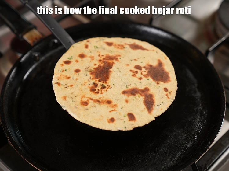 Step 19 – <p>આ રીતે બને છે અંતિમ <strong>બેજર રોટલી</strong> |<strong> રાજસ્થાની બેજર રોટી | તંદુરસ્ત બેજર રોટલી …