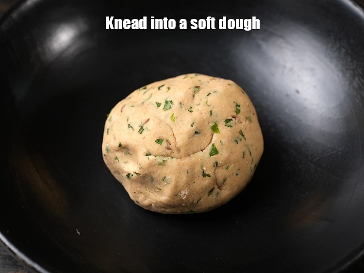 Step 9 – <p><strong>નરમ કણક</strong> ભેળવી દો.</p>