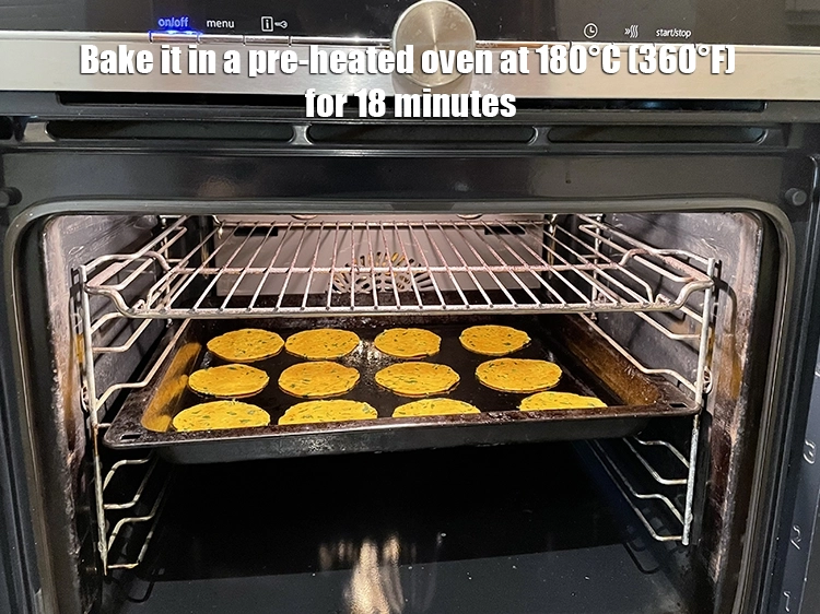 Step 16 – <p>તેને 180°C (360°F) પર 18 મિનિટ માટે પહેલાથી ગરમ કરેલા ઓવનમાં બેક કરો. 9 મિનિટ …