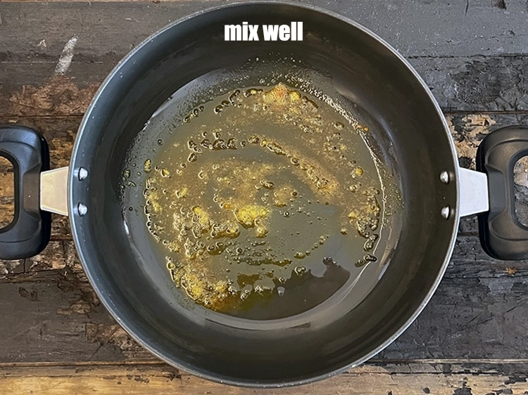 Step 6 – <p>બરાબર <strong>મિક્સ</strong> કરો.</p>