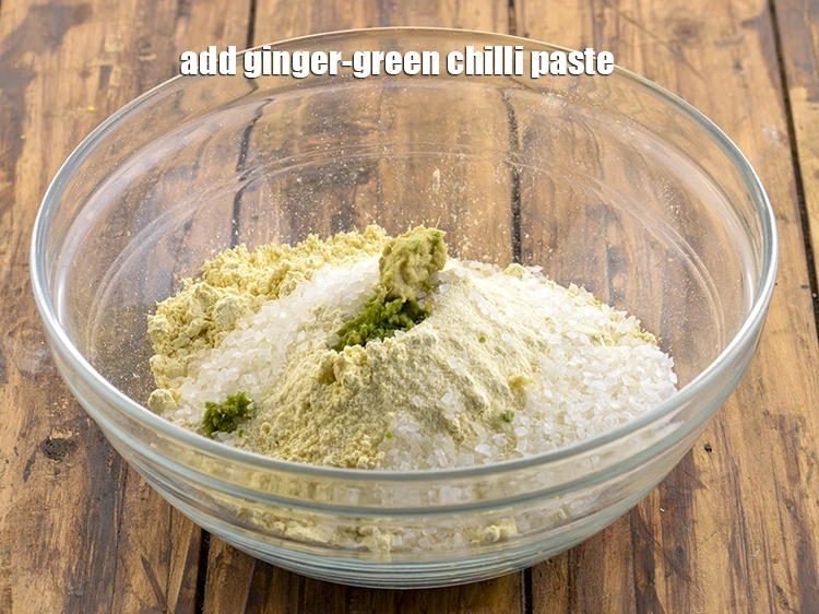 Step 4 – <p>હવે આદુ-લીલા મરચાની પેસ્ટ ઉમેરો.</p>
