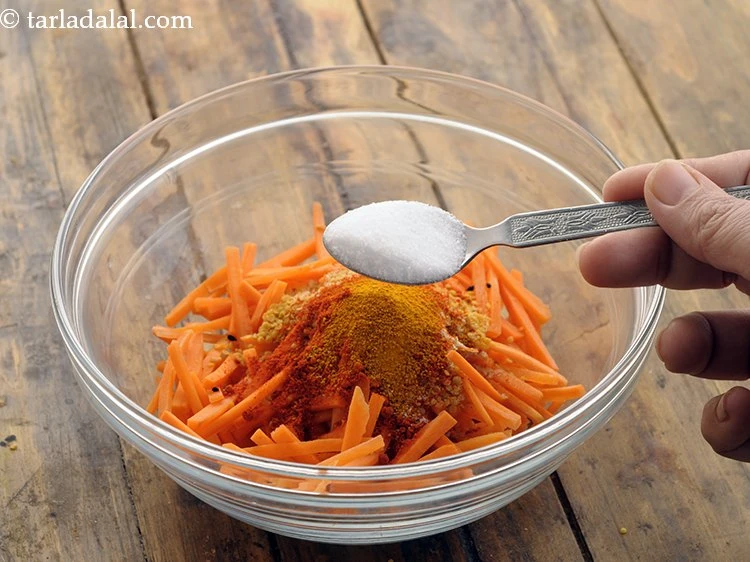 Step 13 – <p>સ્વાદ મુજબ મીઠું ઉમેરો.</p>