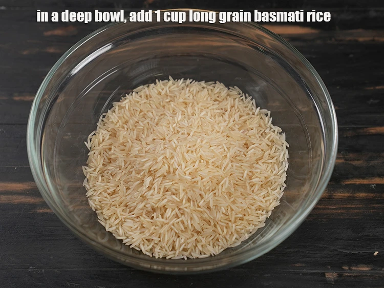 Step 1 – <p><strong>બિરયાણી માટે બાસમતી ચોખા કેવી રીતે બનાવવું</strong><span style="background-color:rgb(255,255,255);color:rgb(0,0,0);"> | </span><strong>બિરયાણી માટે સિમ્પલ ઇન્ડિયન બાસમતી ચોખા</strong><span …