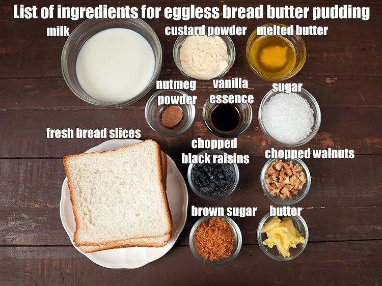 બ્રેડ બટર પુડિંગ શેનાથી બને છે?