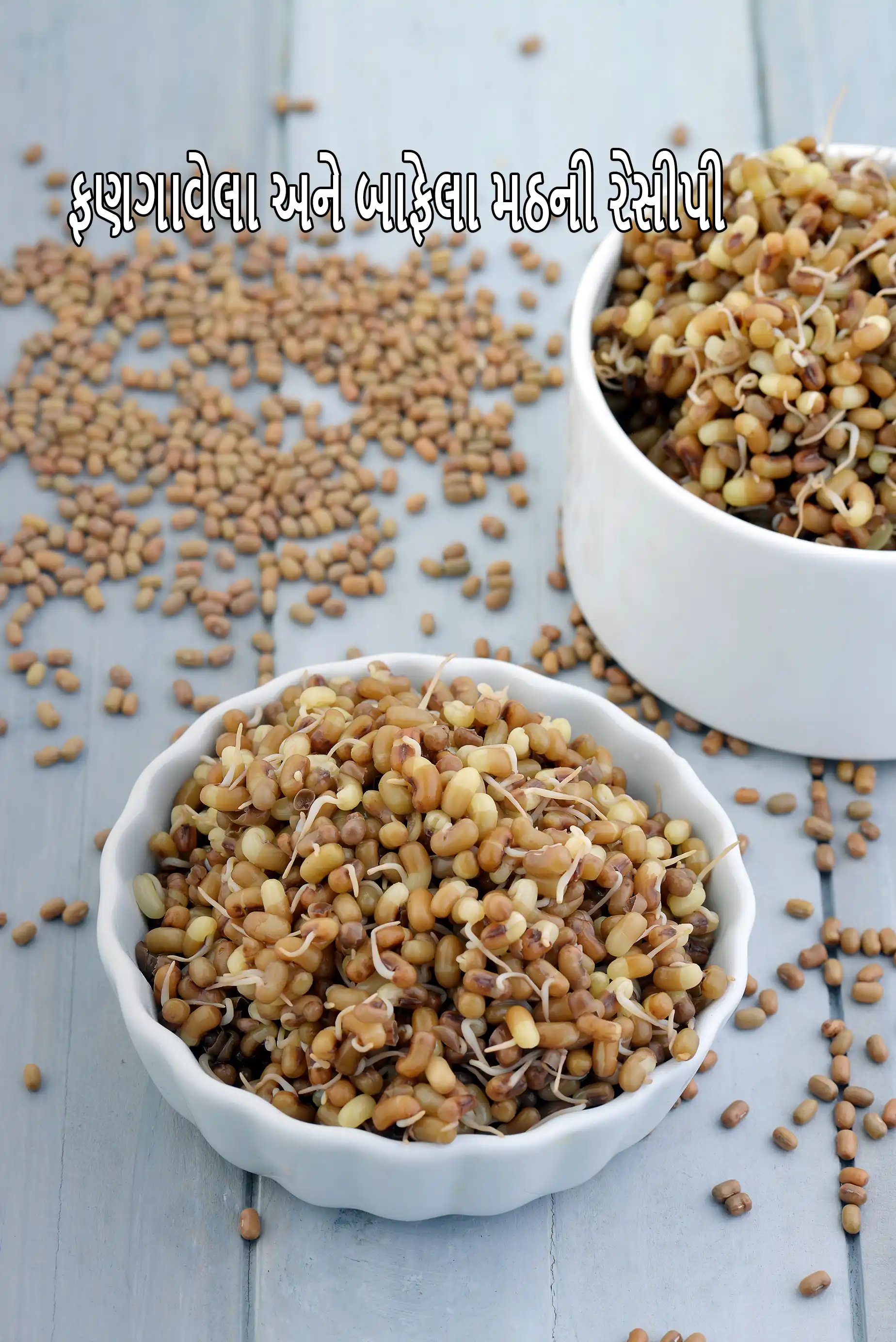 ફણગાવેલા અને બાફેલા મઠની રેસીપી | કિડની, ફેટી લીવર, ડાયાબિટીસ, કિડની સ્ટોન, બ્લડ પ્રેશર માટે બાફેલા મટકી સ્પ્રાઉટ્સ | |મઠ કેવી રીતે ફણગાવવા |