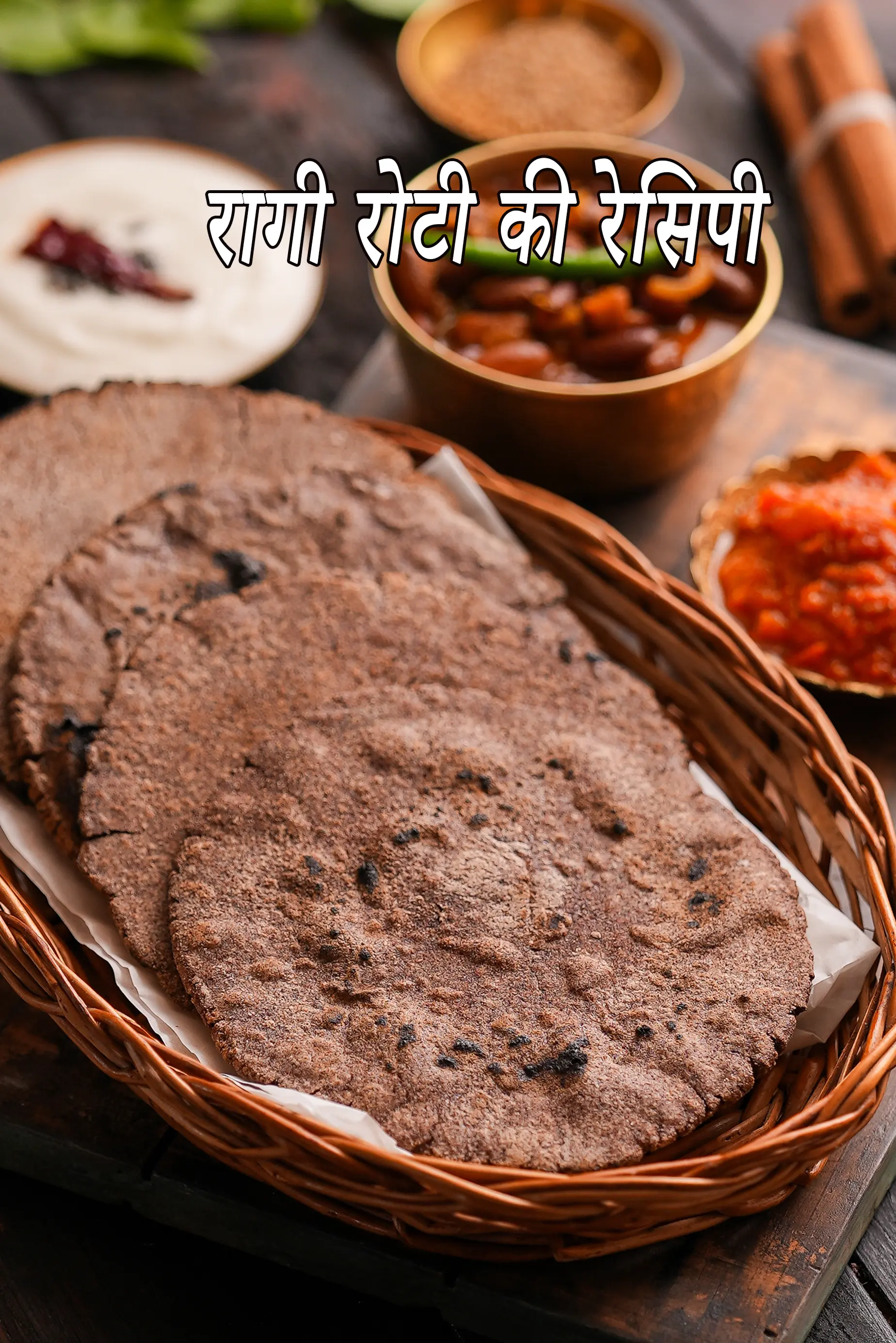 रागी रोटी की रेसिपी | हेल्दी रागी रोटी | नाचनी रोटी | नाचनी रोटी बनाने की विधि