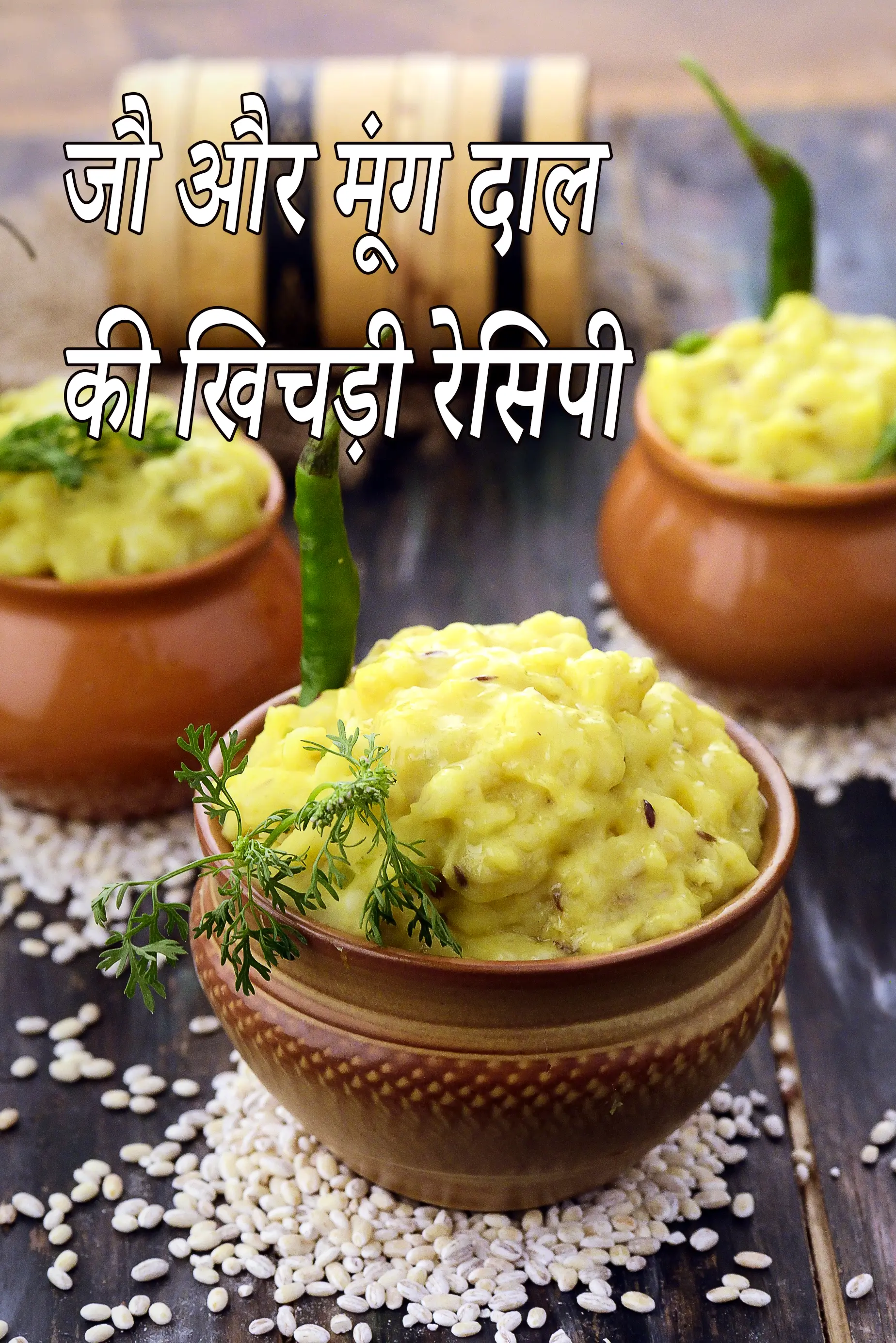 जौ और मूंग दाल की खिचड़ी रेसिपी