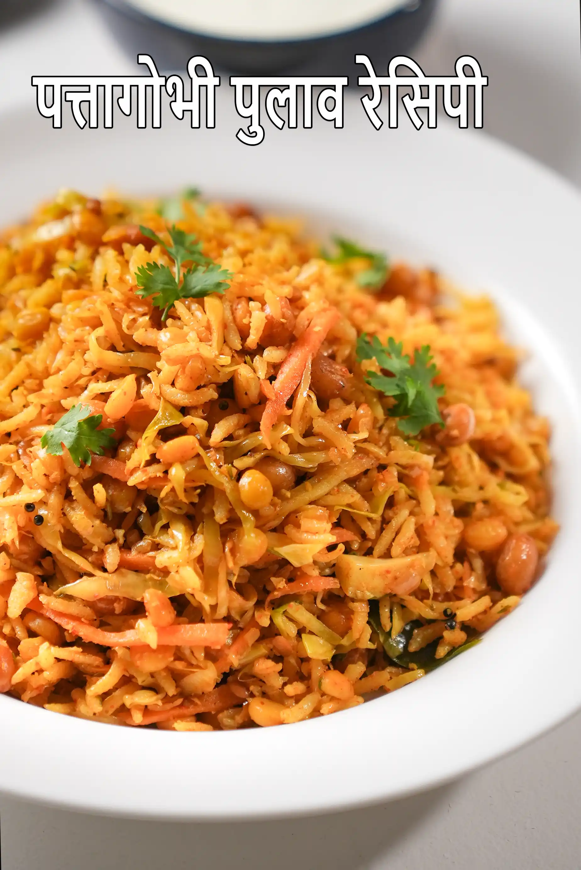 पत्तागोभी पुलाव रेसिपी | मसालेदार पत्ता गोभी पुलाव | स्वस्थ दक्षिण भारतीय गोभी चावल |