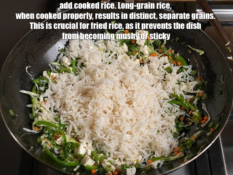 स्टेप 42 – <p><span style="background-color:white;">३ </span>कप <a href="https://www.tarladalal.in/glossary-long-grain-rice-basmati-chawal-basmati-rice-hindi-535i#ing_2891"><u>भिगोया और पकाया हुआ बास्मति चावल</u></a><u> …
